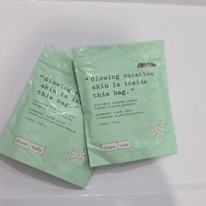 Frank Body Coconut Coffee Scrub - Mint Green